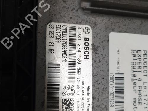 Engine control unit (ECU) PEUGEOT EXPERT Van (V_) 1.6 BlueHDi 115 | BP29406630M57 