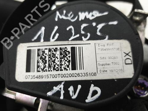 Used Front right seatbelt Front right seatbelt CITROËN NEMO MPV 1.4 HDi (68 hp) 22884947 22884947