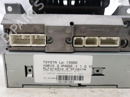 Radio TOYOTA YARIS (_P9_) 1.0 VVT-i (KSP90_, KSP90R) | BP25843059E6 