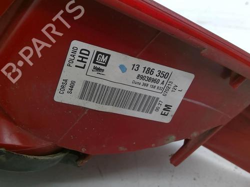 Used Left taillight Left taillight OPEL CORSA D (S07) 1.3 CDTI (L08, L68) (75 hp) 22872886 22872886