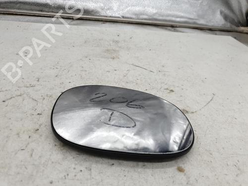 Spejlglas højre PEUGEOT 206 Hatchback (2A/C) 2.0 HDI 90 (90 hp) 23435930