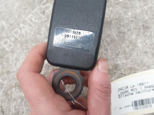 Engache cinturón DACIA LOGAN MCV (KS_) 1.5 dCi (KS04) (88 hp) 32855259