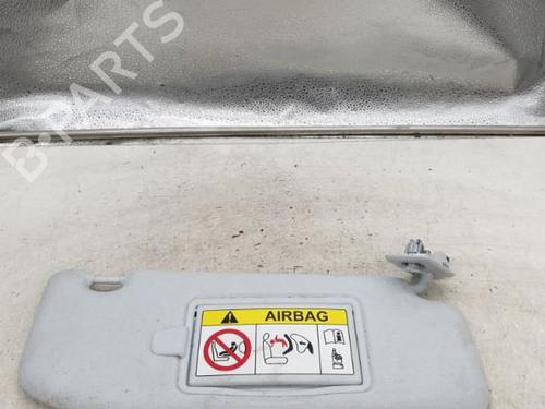 Right sun visor PEUGEOT 2008 I (CU_) 1.2 THP 110 / PureTech 110 | BP24422553I2 - Image 3
