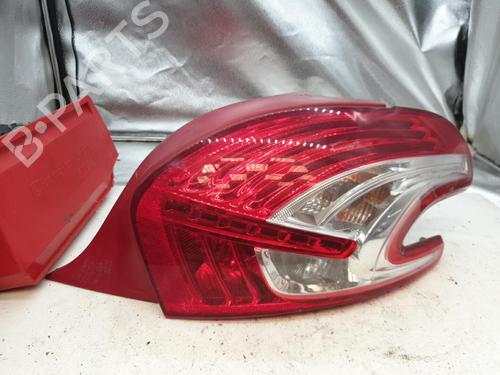 Used Right taillight PEUGEOT 208 I (CA_, CC_) 1.6 HDi (92 hp) 22867908