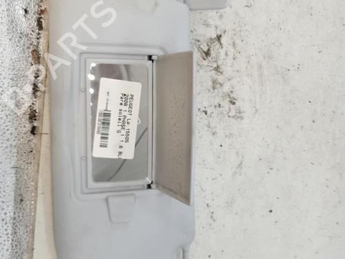 Used Left sun visor Left sun visor PEUGEOT 2008 I (CU_) 1.6 BlueHDi 100 (100 hp) 24421683 24421683