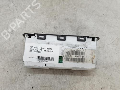 display-monitor-peugeot-206-cc-2d-16-16v-2dnfuf-2dnfur-9647409777-2000-2001-2002-2003-2004-2005-2006-2007-2008-22872521 main image