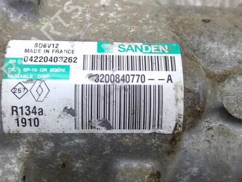 Used AC compressor RENAULT CLIO II (BB_, CB_) 1.2 16V (BB05, BB0W, BB11, BB27, BB2T, BB2U, BB2V, CB05,... (75 hp) 22872057