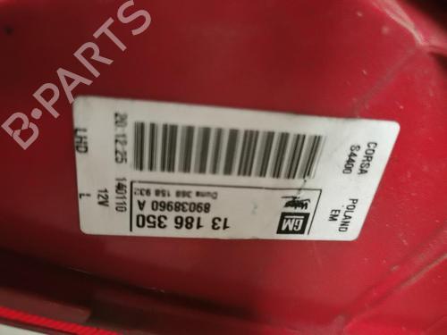 Used Left taillight OPEL CORSA D (S07) 1.3 CDTI (L08, L68) (75 hp) 22873444