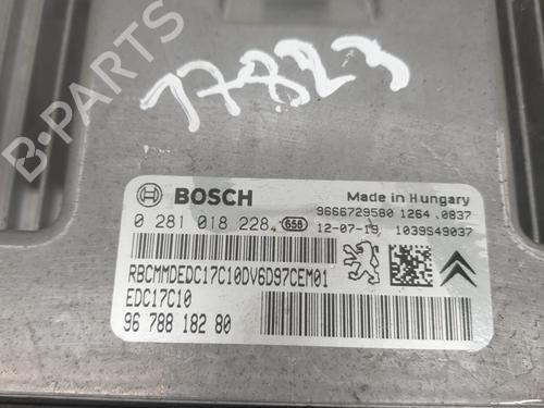 Used Control unit Control unit CITROËN BERLINGO MULTISPACE (B9) 1.6 HDi 75 / BlueHDi 75 (75 hp) 31376598 31376598