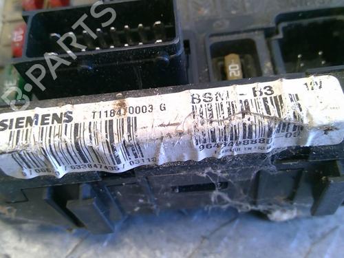 Used Fuse box CITROËN BERLINGO / BERLINGO FIRST Box Body/MPV (M_) 1.9 D 70 (MBWJZ, MCWJZ) (69 hp) 24533503