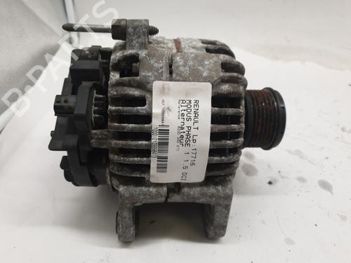 Used Alternator RENAULT MODUS / GRAND MODUS (F/JP0_) 1.5 dCi (FP0E, JP0E) (65 hp) 27714550