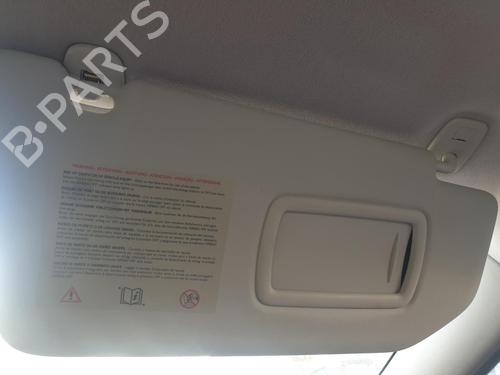 Used Right sun visor Right sun visor RENAULT SCÉNIC III (JZ0/1_) 1.9 dCi (JZ0J, JZ1J, JZ1K, JZ1S) (131 hp) 33970113 33970113