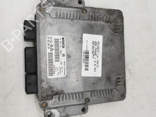 Used Engine control unit (ECU) PEUGEOT 206 Hatchback (2A/C) 2.0 HDI 90 (90 hp) 22868243