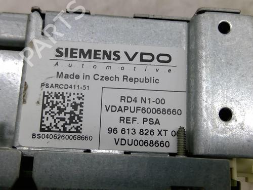 Used Radio PEUGEOT 207 (WA_, WC_) 1.6 HDi (90 hp) 22885424