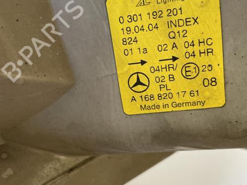 Left headlight MERCEDES-BENZ A-CLASS (W168) A 170 CDI (168.009, 168.109) | BP22873400C28 