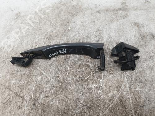 Rear right exterior door handle CITROËN C3 III (SX) 1.6 BlueHDi 100 | BP25598261C130