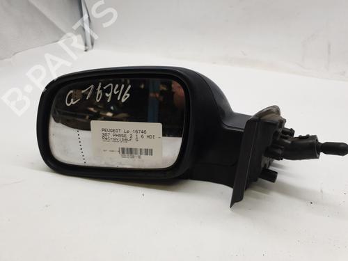Used Left mirror PEUGEOT 307 (3A/C) 1.6 HDi (90 hp) 27650932