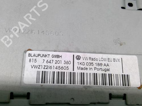 Used Radio Radio VW GOLF VI (5K1) 2.0 TDI (110 hp) 22884635 22884635