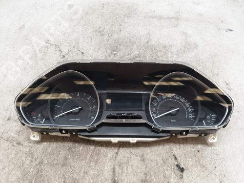 Used Instrument cluster PEUGEOT 208 I (CA_, CC_) 1.6 HDi / BlueHDi 75 (75 hp) 27588616