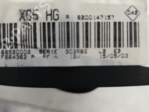 Used Climate control Climate control RENAULT CLIO II (BB_, CB_) 1.2 (BB0A, BB0F, BB10, BB1K, BB28, BB2D, BB2H, CB0A,... (58 hp) 22879117 22879117