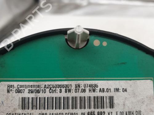 Used Instrument cluster Instrument cluster CITROËN C3 II (SC_) 1.4 HDi 70 (SC8HZC, SC8HR0, SC8HP4) (68 hp) 22874032 22874032