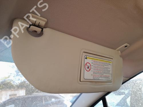 Used Right sun visor CITROËN C4 Coupe (LA_) 1.6 HDi (109 hp) 24917907