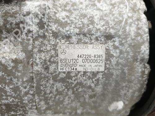 AC compressor MERCEDES-BENZ A-CLASS (W168) A 170 CDI (168.009, 168.109) | BP22875937M34 