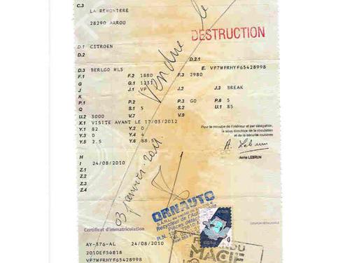 Used Parts CITROËN BERLINGO / BERLINGO FIRST MPV (MF_, GJK_, GFK_)  2.0 HDI 90 (MFRHY)  4530847