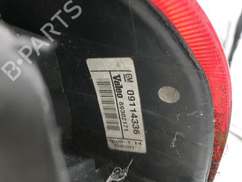 Used Left taillight OPEL CORSA C (X01) 1.7 DI (F08, F68) (65 hp) 22871822
