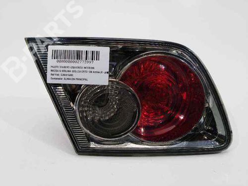 Used Left tailgate light Left tailgate light MAZDA 6 Saloon (GG) 2.0 DI (GG14) (121 hp) 6516663 6516663