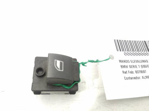 Used Left rear window switch Left rear window switch BMW 7 (E65, E66, E67) 730 d (218 hp) 9721814 9721814