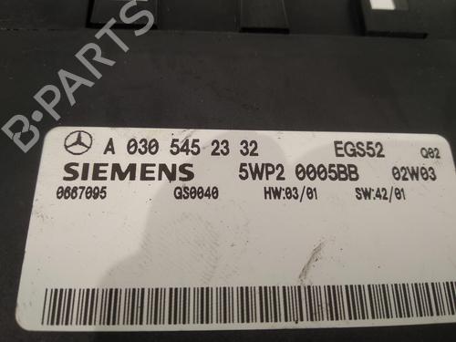 Gearbox control unit MERCEDES-BENZ S-CLASS (W220) S 400 CDI (220.028 ...