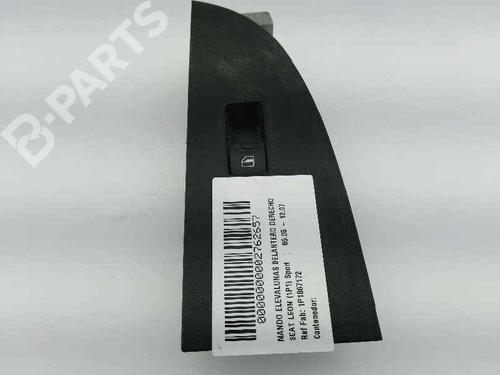 Used Right front window switch Right front window switch SEAT LEON (1P1) 1.9 TDI (105 hp) 6066000 6066000