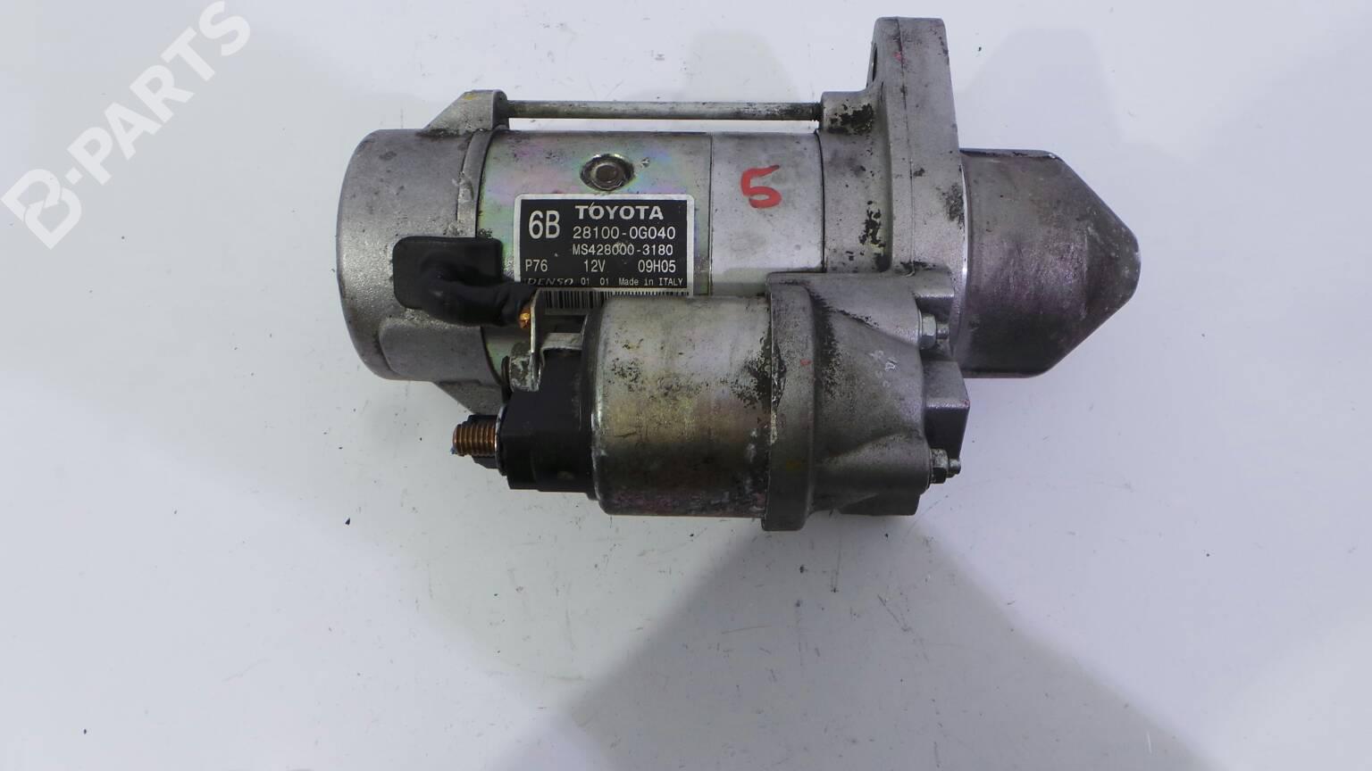 2.0 d-4d 2.0 TD Corolla Verso t25 /_ Motor de arranque Starter toyota Avensis