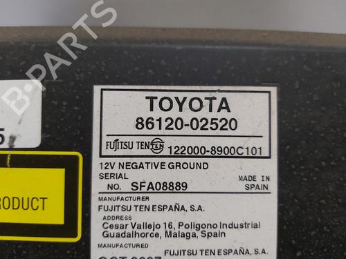 Radio TOYOTA AURIS (_E15_)  | BP23464204E6 