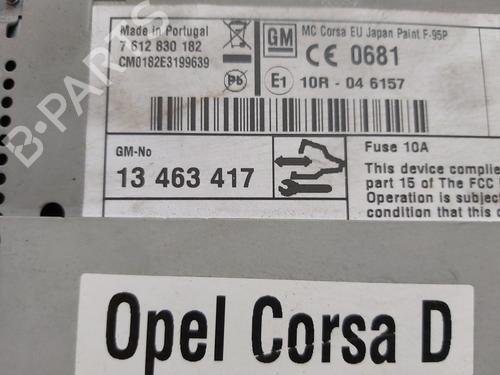 Radio OPEL CORSA D (S07) | BP23464143E6