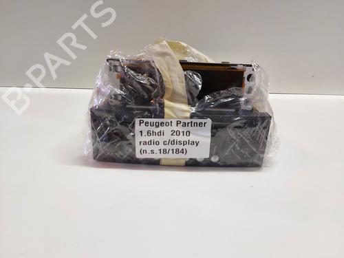 Bilradio PEUGEOT PARTNER Box Body/MPV [2008-2025]  23464161