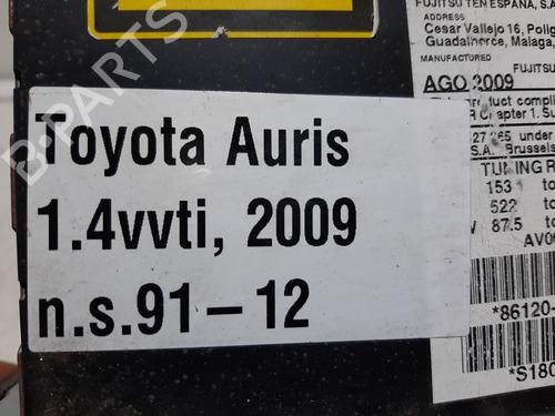 Radio TOYOTA AURIS (_E15_)  | BP23464208E6 