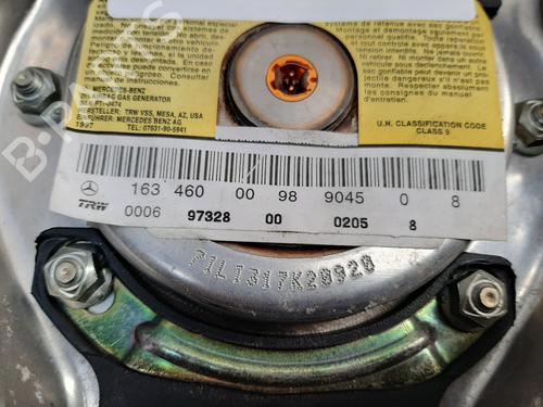 Driver airbag MERCEDES-BENZ M-CLASS (W163)  | BP23463938C9