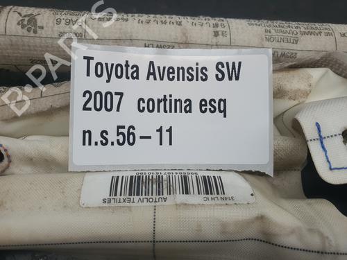 Left curtain airbag TOYOTA AVENSIS Estate (_T25_)  | BP23463926C11 