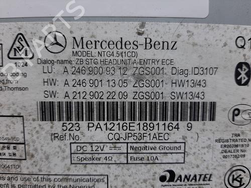 Bilradio MERCEDES-BENZ A-CLASS (W176) [2012-2018]  23464097