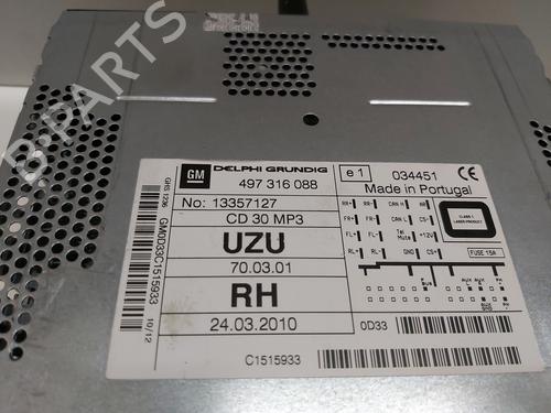Radio OPEL CORSA D (S07)  | BP23464136E6 