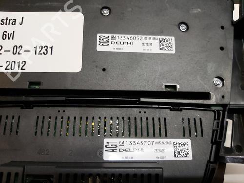 Used Radio OPEL ASTRA J (P10) [2009-2016]  23464127