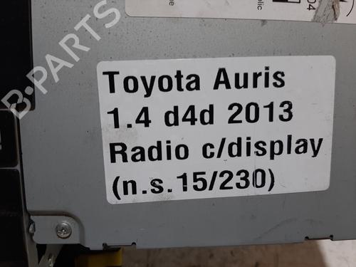 Radio TOYOTA AURIS (_E18_)  | BP23464209E6 