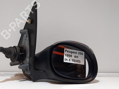 Bakspejl Højre PEUGEOT 206 Hatchback (2A/C)  | BP23464996C27 