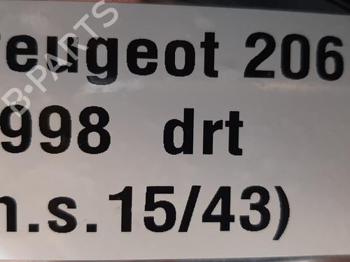 Bakspejl Højre PEUGEOT 206 Hatchback (2A/C) [1998-2012]  23464996