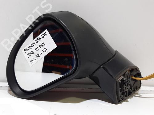 Used Left mirror PEUGEOT 308 I (4A_, 4C_) [2007-2016]  23465422