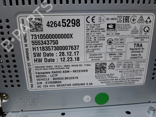 Radio OPEL CORSA E (X15)  | BP23467258E6  - Image 5