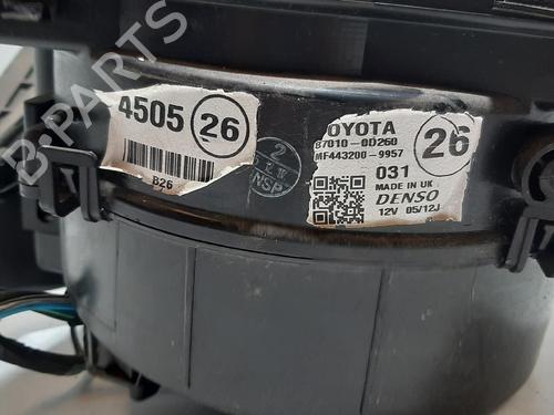 Varmeblæser TOYOTA YARIS (_P9_) 1.3 VVT-i (NCP90_, NCP90R) | BP23463485M62