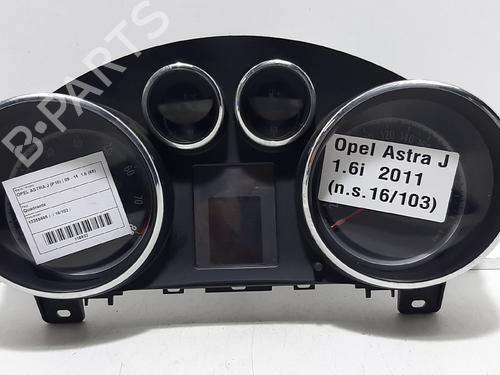 Compteur de vitesse OPEL ASTRA J (P10) 1.6 (68) (115 hp) 23463640